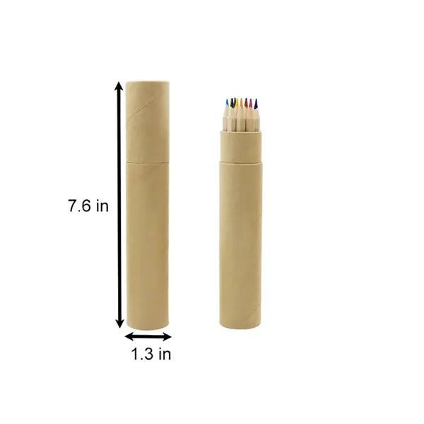 12 Color Pencil Set with Holder