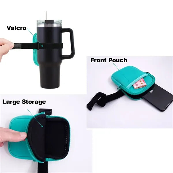 Neoprene Pocket Protective Sleeve For Straw Cup