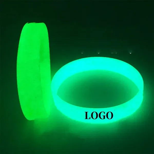 Glow-in-the-Dark Silicone Bracelet