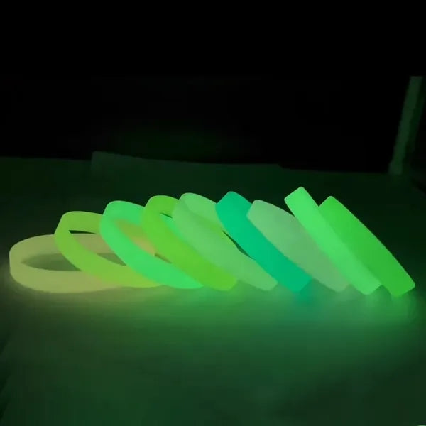 Glow-in-the-Dark Silicone Bracelet