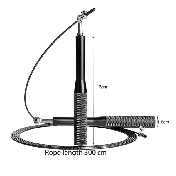 Aluminum Alloy Handle Wire Quick Skipping Rope