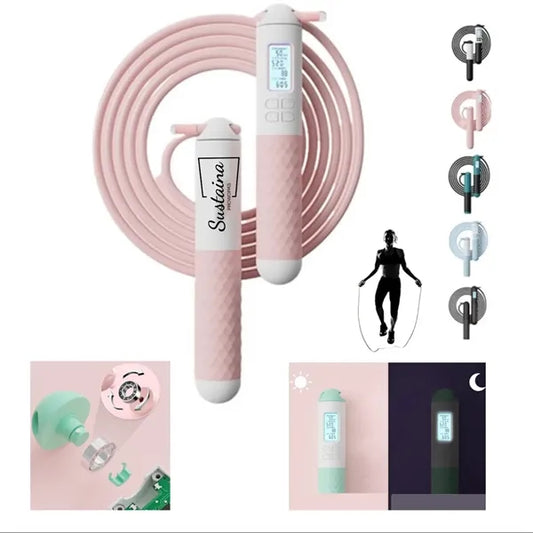 Smart Fitness Jump Ropes With Calorie Counter