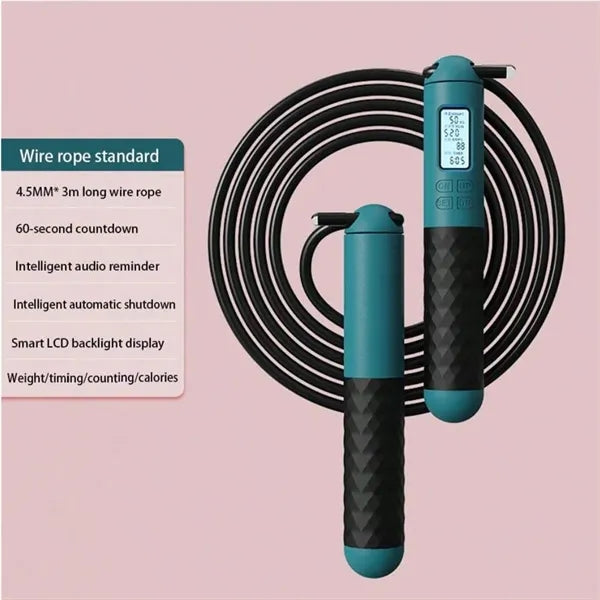 Smart Fitness Jump Ropes With Calorie Counter
