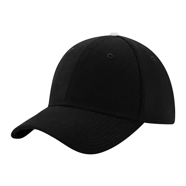 6 Panel Structured Baseball Cap with Snapback Enclosure