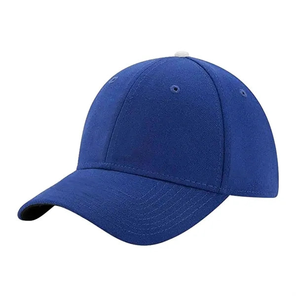 6 Panel Structured Baseball Cap with Snapback Enclosure