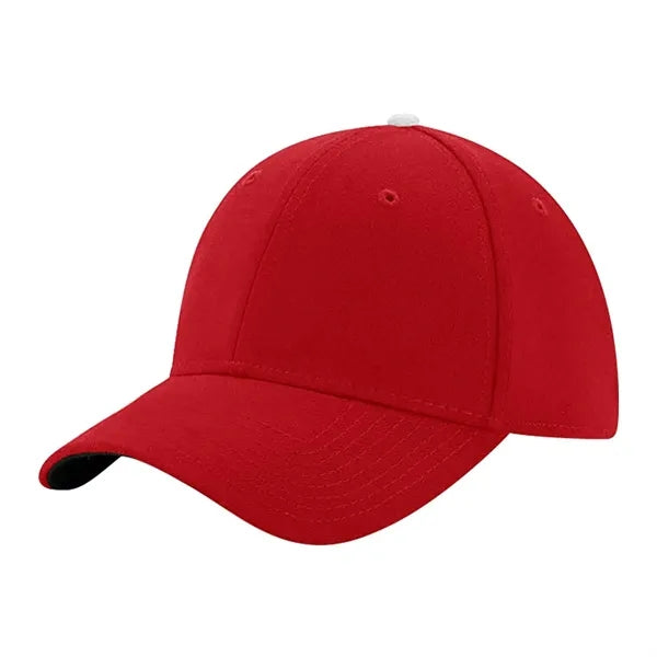 6 Panel Structured Baseball Cap with Snapback Enclosure