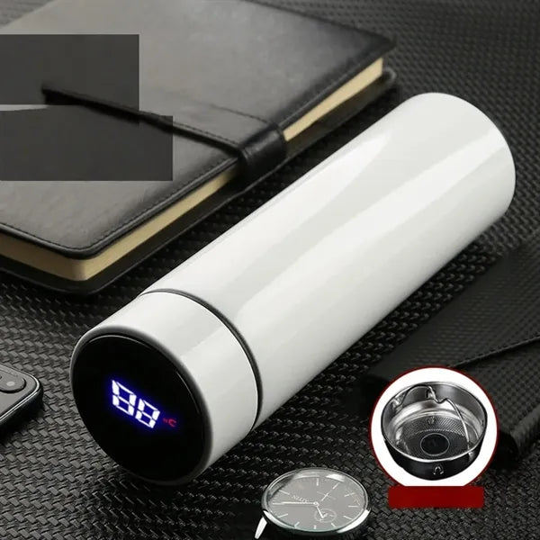 16 OZ Stainless Steel Smart Thermos Cup with LED Temperature