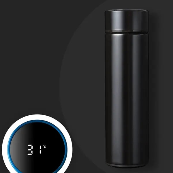 16 OZ Stainless Steel Smart Thermos Cup with LED Temperature