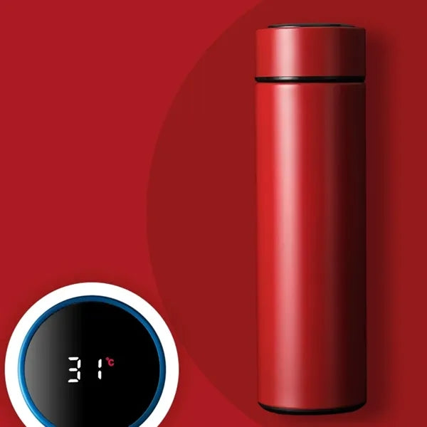 16 OZ Stainless Steel Smart Thermos Cup with LED Temperature