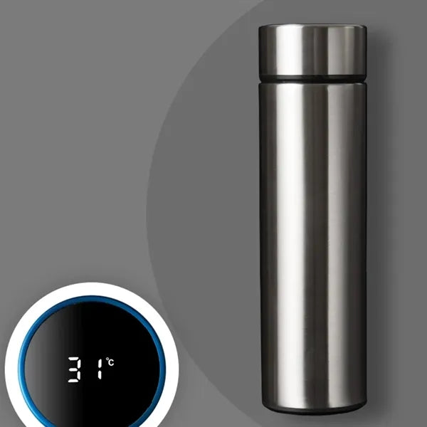 16 OZ Stainless Steel Smart Thermos Cup with LED Temperature