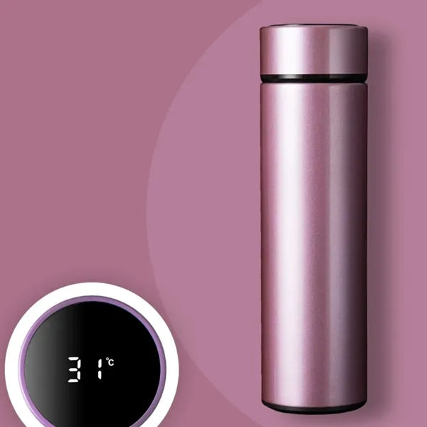 16 OZ Stainless Steel Smart Thermos Cup with LED Temperature