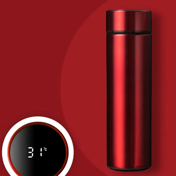 16 OZ Stainless Steel Smart Thermos Cup with LED Temperature
