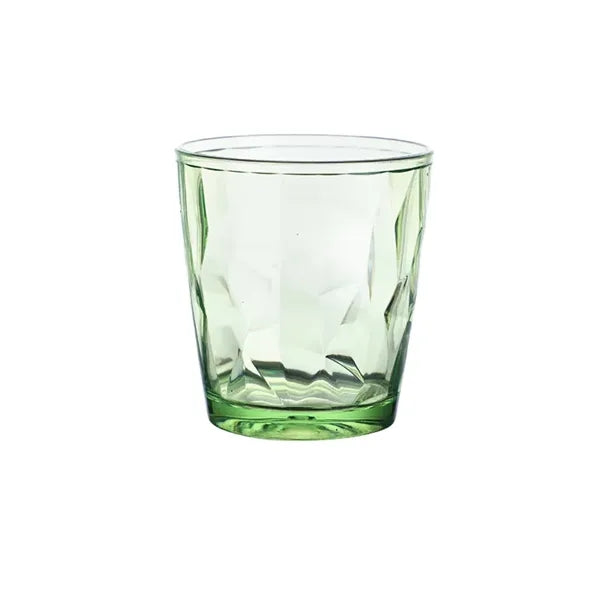PrismGlow 10oz Faceted Glass Cups with Custom Logo