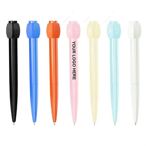 Fidget Spinner Ballpoint Pen With Abcd
