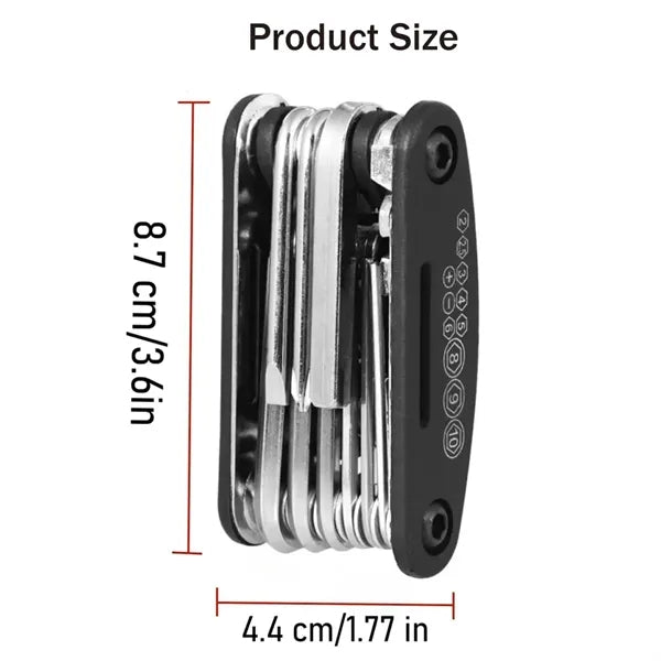 16 in 1 Bike Multitool Fold Bicycle Tool Kit