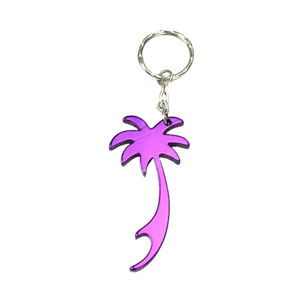 Coconut Tree Metal Bottle Opener Key Chains