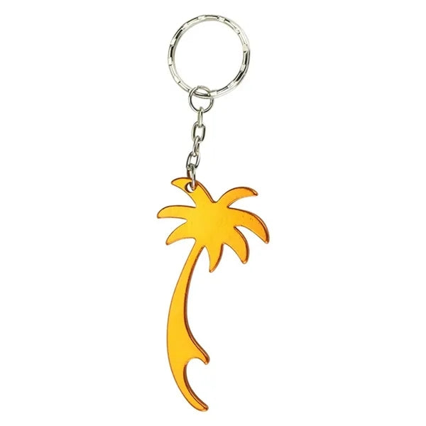 Coconut Tree Metal Bottle Opener Key Chains