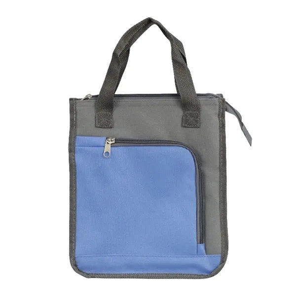 Colorblocked Tote Oxford Cloth Bento Ice Bag