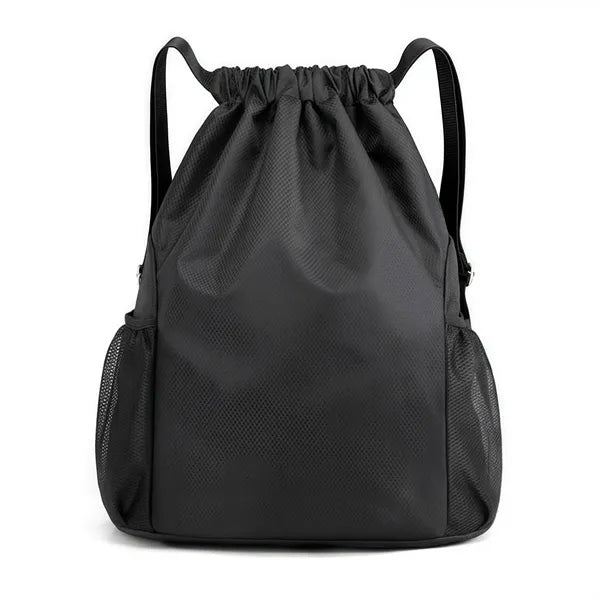 Lightweight Drawstring Backpack with Pockets