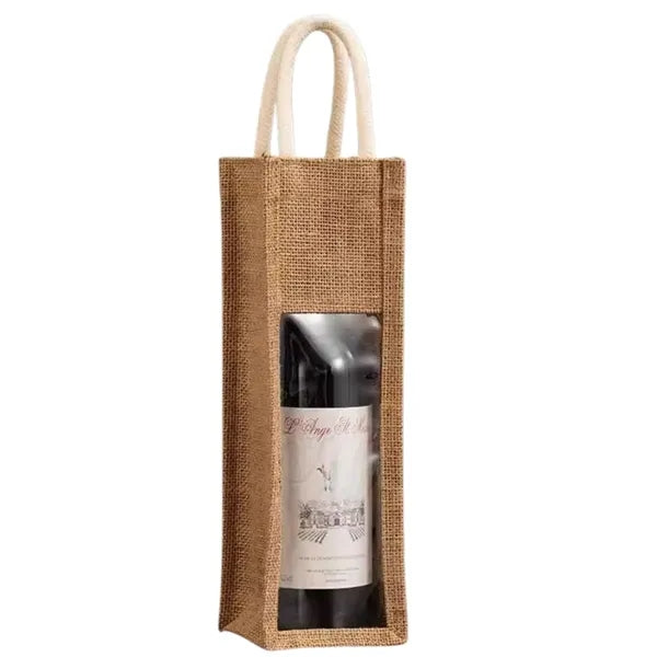 Linen Wine Tote Single & Double