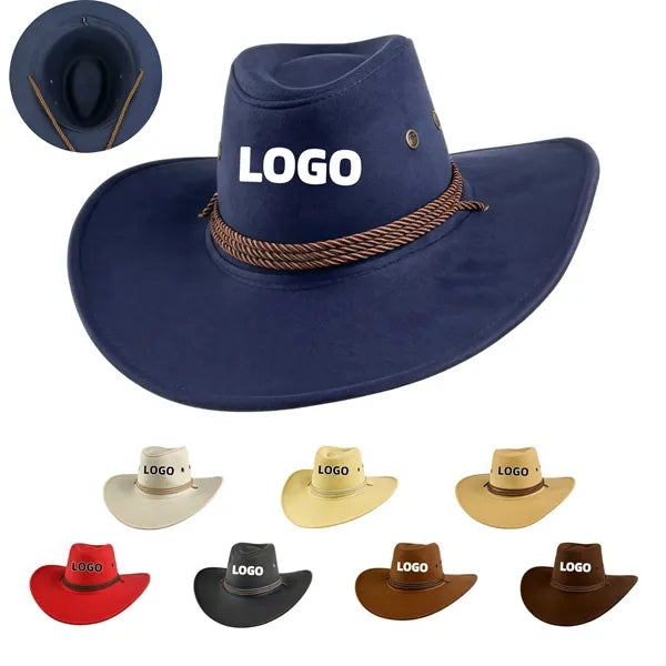 Premium Suede Cowboy Hat