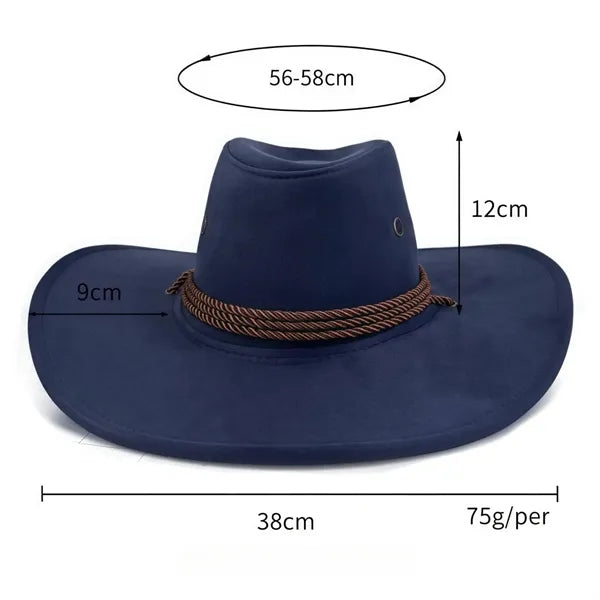 Premium Suede Cowboy Hat