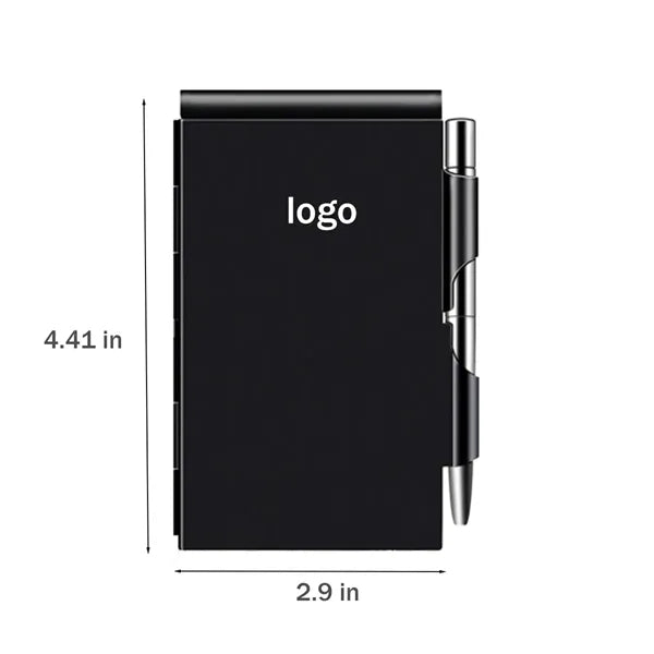 Aluminum Alloy Card Box with Pen