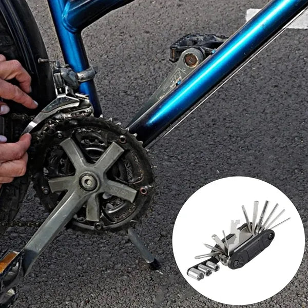 Multi Tool Folding Repair Kit with Hex Wrenches and Sockets
