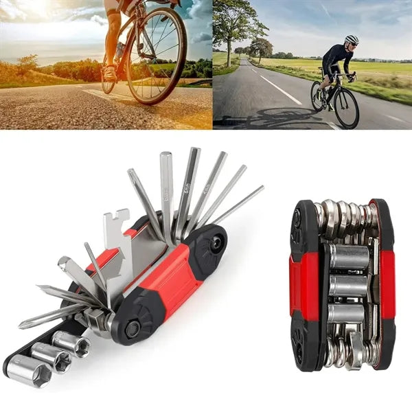 Multi Tool Folding Repair Kit with Hex Wrenches and Sockets