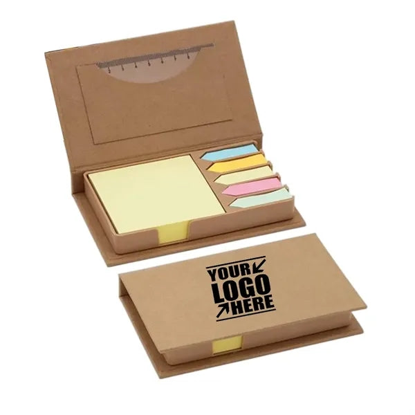 Memo Pad Sticky Notes with Pen