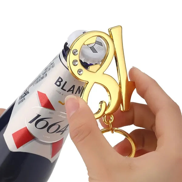 Digital Bottle Openers Keychain 18 Birthday Gift Keyring