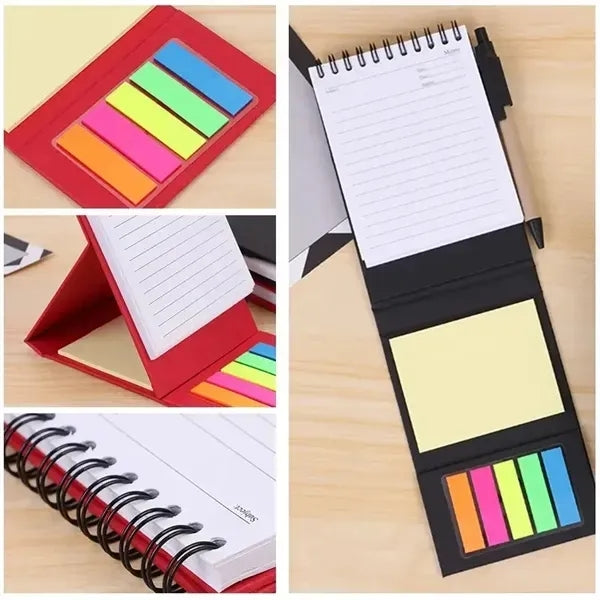 Memo Pad Sticky Notes with Pen