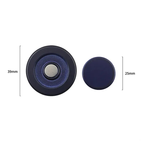 Magnetic Golf Ball Marker with Hat Clip Compatible Design