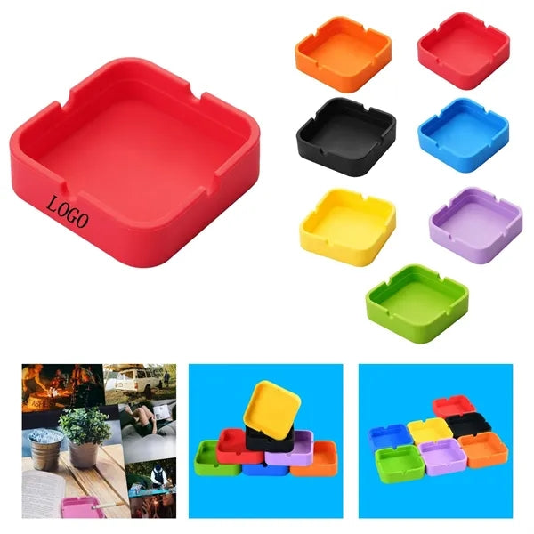 Silicone Heat Resistant Ashtray