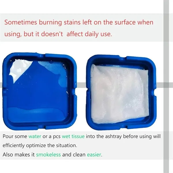 Silicone Heat Resistant Ashtray