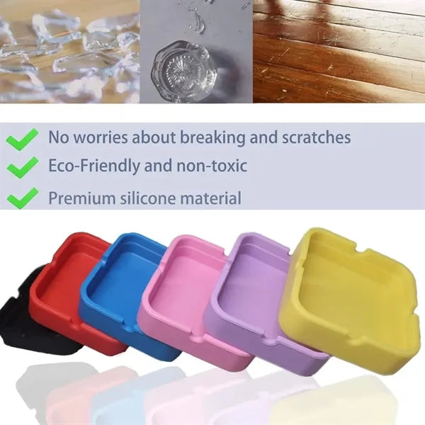 Silicone Heat Resistant Ashtray
