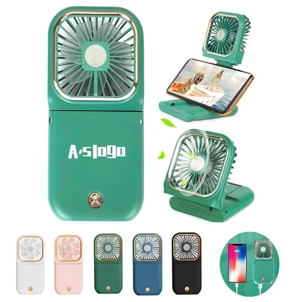 5 in 1 Mini Portable Rechargeable Fan