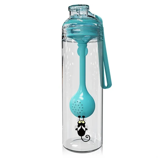 17oz BPA Free Tea Infuser Water Bottle w/ Spoon