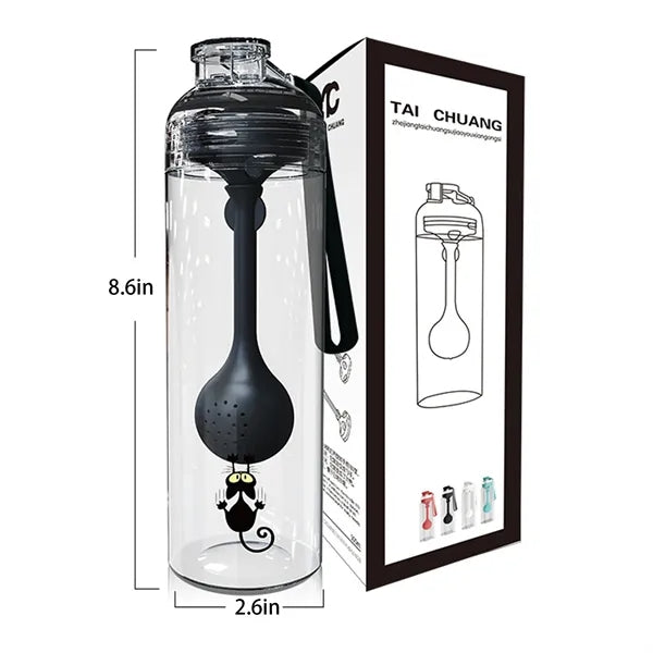 17oz BPA Free Tea Infuser Water Bottle w/ Spoon
