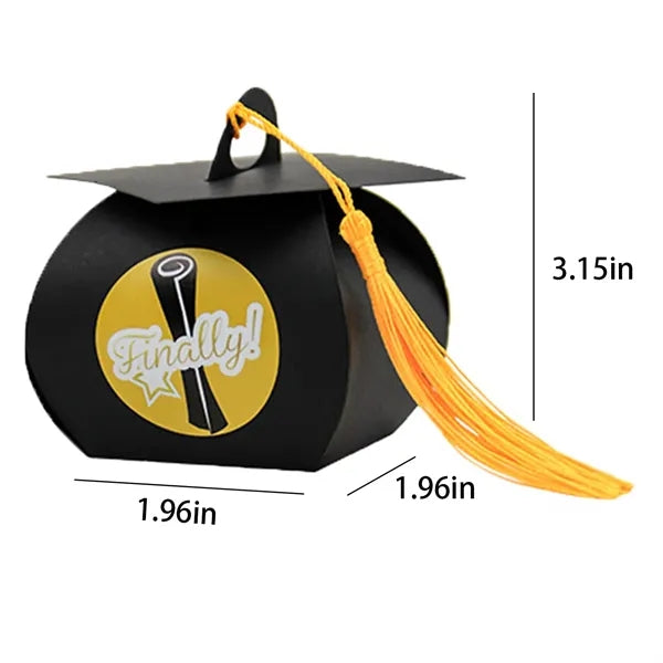 Graduation Cap Gift Box w/ Tassel