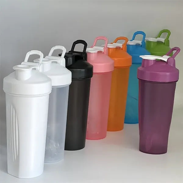 20oz Shaker Bottles for Protein Mixes with Twist Cap