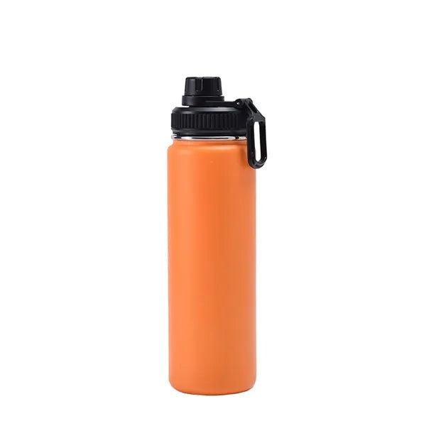25oz Double-Wall Stainless Steel Water Bottle with Easy Cary