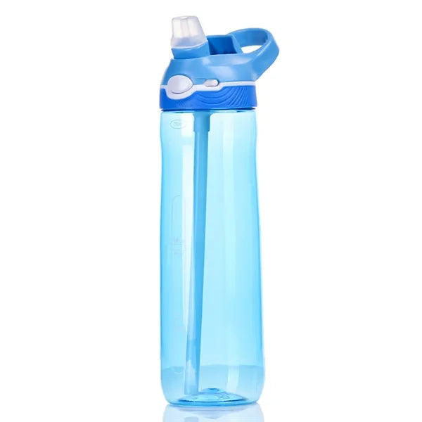 25oz Tritan Sports Water Bottle with Straw and Handle