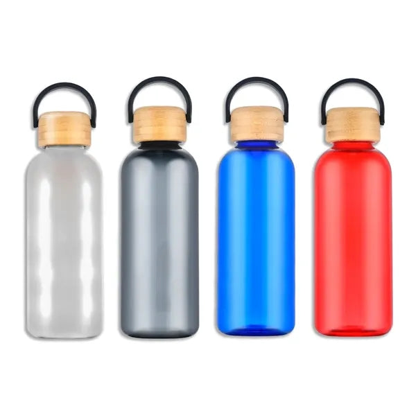Vail 21 oz RPET Water Bottle with Bamboo Lid