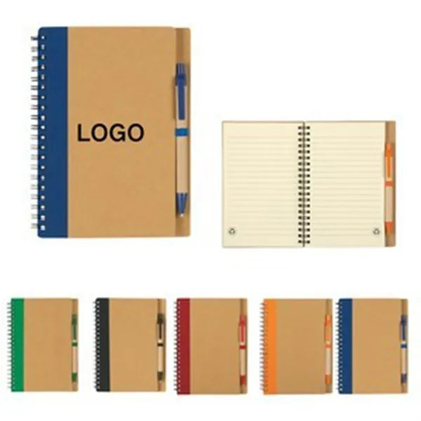 Sustainable Notebook with Pen