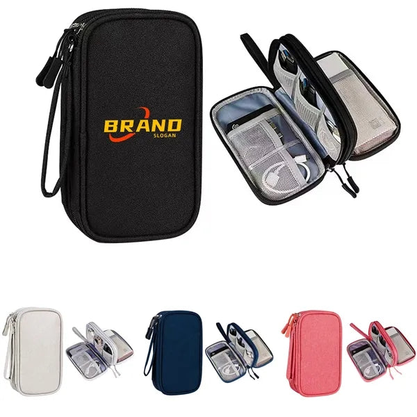 2 Layer Electronics Organizer Bag
