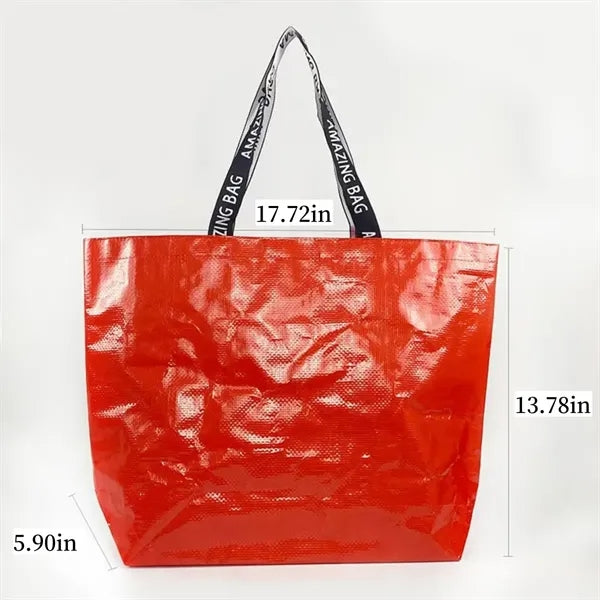 Hand-held woven bag