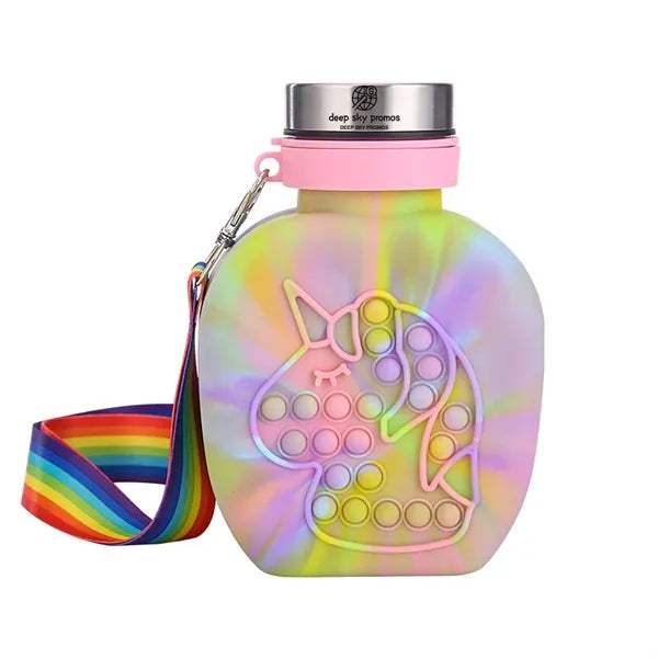 Silicone Folding Toy Water Bottle