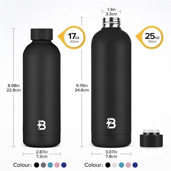 Insulated Water Bottle with Lid