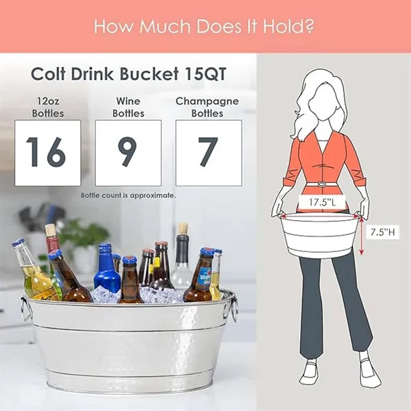 Beverage Oval Ice Buckets